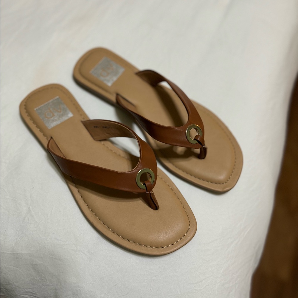 Brown Leather Women's Sandals